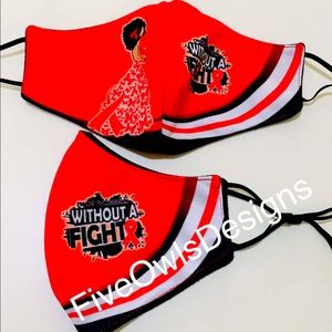 Sickel cell awareness face mask